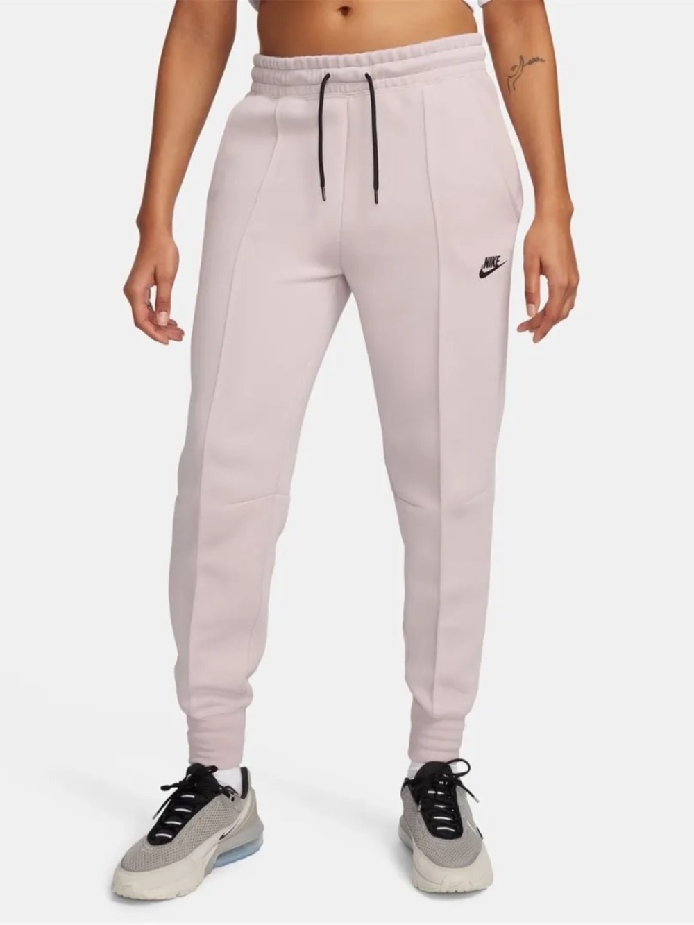 Nike Women's Pale Pink Tech Fleece Joggers